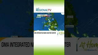Mindanao, apektado ng localized thunderstorm #shorts | GMA Regional TV