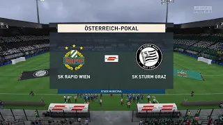 SK Rapid Wien vs SK Sturm Graz (30/04/2023) Final ÖFB Cup FIFA 23