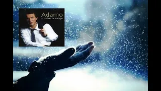 Tombe la neige.  Salvatore Adamo.  Падает снег.  Учим французский по песням.