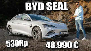 BYD SEAL: Αυτό είναι το νέο κινέζικο ηλεκτρικό με τα 530 άλογα