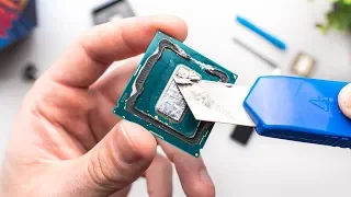 9900K Insanity Edition - Liquid Metal + Direct Die Cooling!