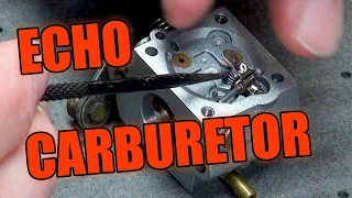 HOW TO REUBILD TWO CYCLE CARBURETOR - CARBURETOR REBUILD KIT - ECHO