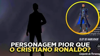 MUITO ROUBADO!! NOVO PERSONAGEM PIOR QUE O CRISTIANO RONALDO NO FREE FIRE