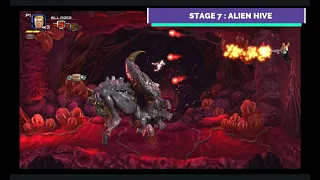 CONTRA: OPERATION GALUGA Full Gameplay Walkthrough Stage 7: Alien Hive