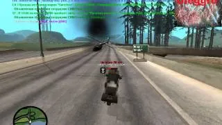 SAMP 2 серия "Катаемся на мотоцикле"