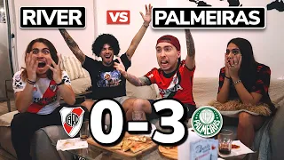 REACCION con amigos | River 0 - Palmeiras 3 | SEMIS IDA Libertadores 2020