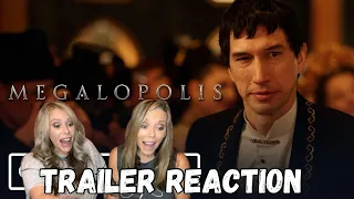 MEGALOPOLIS TEASER TRAILER REACTION | Francis Ford Coppola | Adam Driver