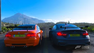 BMW M3 E92 GTS and BMW M4 GTS- Forza Horizon 5 | Thrustmaster TX Gameplay