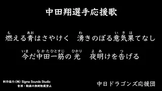 中田翔選手応援歌【中日ドラゴンズ応援団】