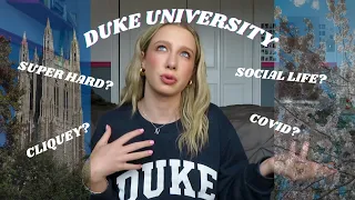 WHAT I WISH I KNEW BEFORE ATTENDING DUKE UNIVERSITY (Covid, Dorms, + More!)