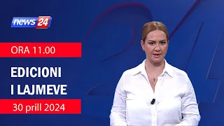 30 shkurt 2024 Edicioni i Lajmeve ne News24 ne studio Ola Bruko (Ora 11.00)