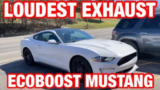 Top 5 LOUDEST EXHAUST Setups for FORD MUSTANG ECOBOOST TURBO!