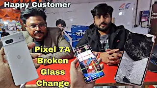 Pixel 7A Broken Glass Replacement | Pixel 7A Front Glass Change @Superalamtechnical