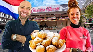 Iconic Dutch Food Tour In Utrecht!! Best Oliebollen In The Netherlands?!