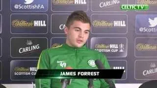 Celtic FC - James Forrest Media Conference, 21/05/13