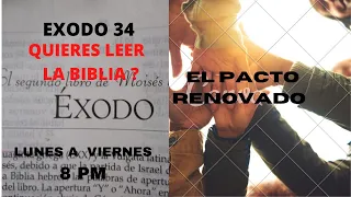 EXODO 34: El pacto renovado