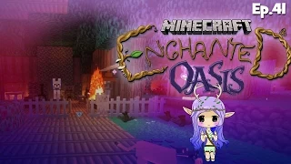 "KITTY KILLER" Minecraft Enchanted Oasis Ep 41