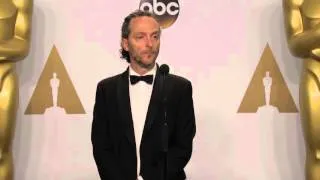 The Revenant: Emmanuel Lubezki (Best Cinematography) Oscars Backstage Interview (2016) | ScreenSlam