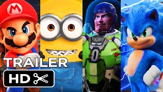 THE BEST UPCOMING ANIMATED KIDS MOVIES (2021 - 2024) - NEW TRAILERS