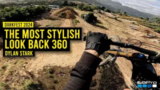 GoPro: The Most Stylish Look Back 360 on Huge Jumps at Darkfest 2024 with Dylan Stark