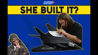 How To Build F-117 Lockheed | SHE build it?