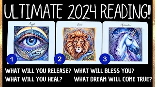 THE ULTIMATE 2024 READING!!✨💠2️⃣0️⃣2️⃣4️⃣💠✨⎜Timeless Reading ⇠ Pick A Card