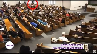 Lövöldözés volt egy texasi templomban