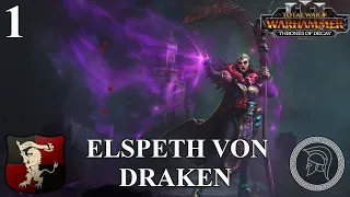 Total War: Warhammer 3 - Elspeth Von Draken - Immortal Empires - Part 1  (No Commentary)