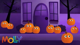 10 Pumpkins: A Halloween Counting Song | Miss Molly Sing Along Songs