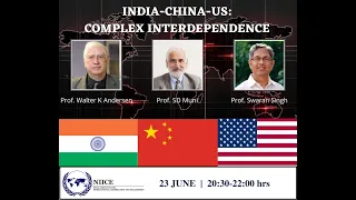 India-China-US: Complex Interdependence