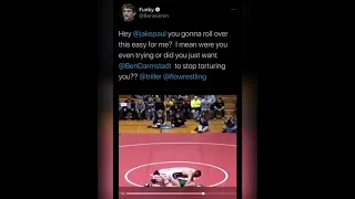 Ben askren trolls Jake Paul with wrestling footage shares DM messages