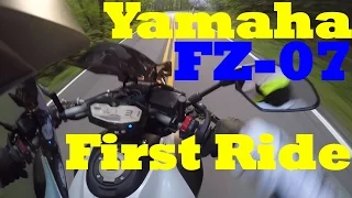 Yamaha FZ (MT) - 07 First Ride!