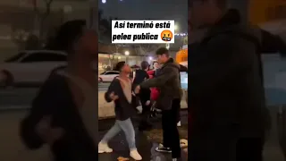 Así terminó está pelea en la calle de Boston🤬😱 #humor #comedia #viral