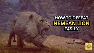 How to Defeat NEMEAN LION EASILY - Assassin's Creed Odyssey