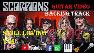 Still Loving You Scorpions GVBT Karaoke Guitar Video Backing Track scrolling tablature chords lyrics