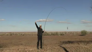 Удочка с Алиэкспресс.  Бюджетное удилище 19 класса 5.4 метра.