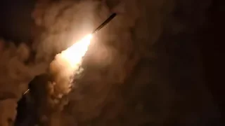 U.S. Navy Launches Cruise Missiles At Syria April 13, 2018