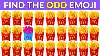 Find the Odd Emoji | Can You Find The ODD One Out? | Emoji Quiz