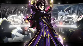 "Shadows" Code Geass - Lelouch [Edit/AMV]