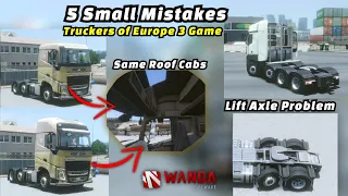 Truckers of Europe 3 - 5 Small Mistakes to Improve for Next Updates