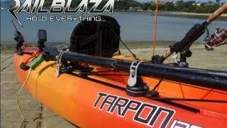 Acessories and Mounts for Tarpon 120 Wilderness Systems Kayak with RAILBLAZA