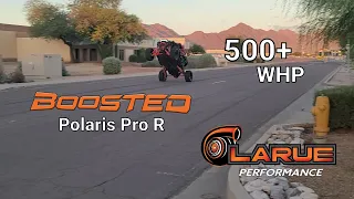 LaRue Polaris Pro R Turbo Kit 500+ whp Wheelie