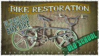 BIKE RESTORATION | 80'S CHILDHOOD BMX BIKE