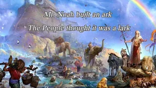 Mr. Noah built an ark || children's English Song