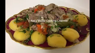 Lamb Stew Armenian Khashlama Recipe | - Khashlama - Armenian Lamb & Potato Stew  - Armenian cuisine