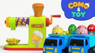 Como | Juicer  | Learn colors and words | Cartoon video for kids | Como Kids TV