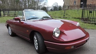 1990 Alfa Romeo Spider Review