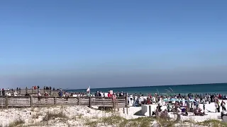 Blue Angel high speed pass. Pensacola Beach air show. 11/6/2021