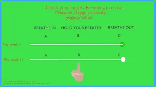 #lungsCapacity, Hold Your Breath and Check Your Lungs health, Yoga Practice ,Lung Exercise-Pro level