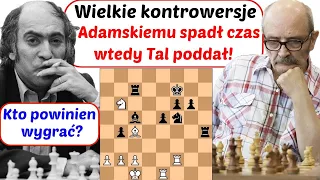 SZACHY 339# Wielkie kontrowersje! partia Tal - Adamski 1974, obrona sycylijska wariant Scheveningen